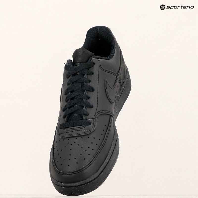 Férfi cipő Nike Court Vision Low Next Nature black / black / black 9