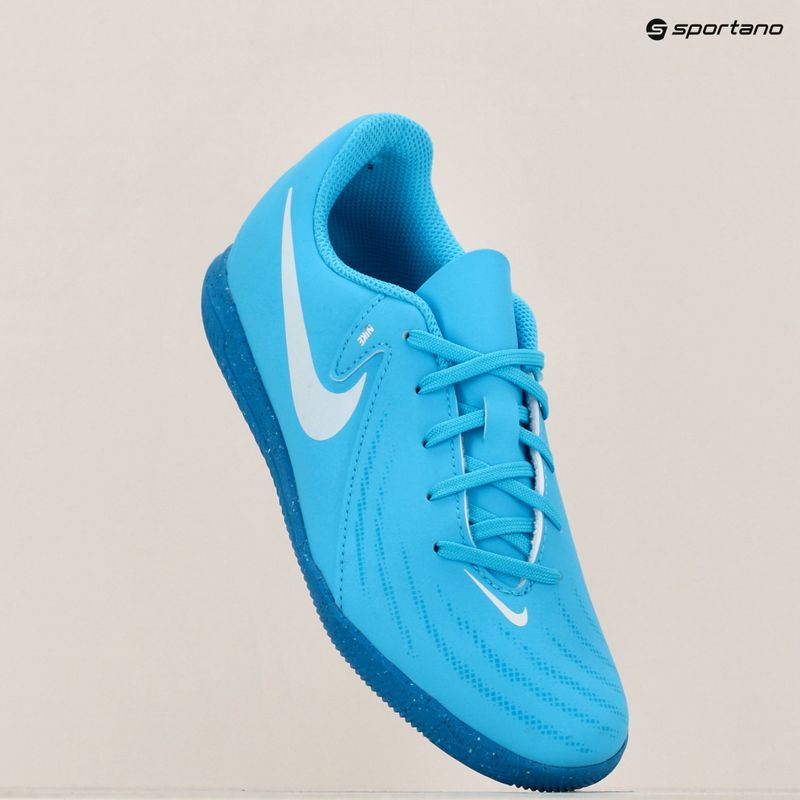 Gyerek focicipő Nike Phantom GX II Club IC blue fury/white 9