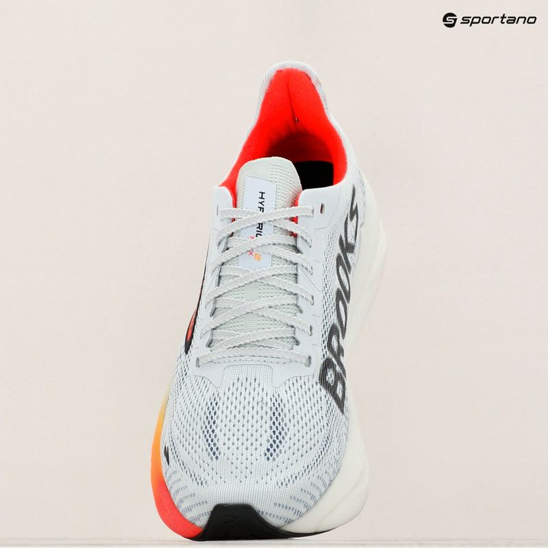 Brooks Hyperion Max 2 férfi futócipő illúzió/korall/fekete 17