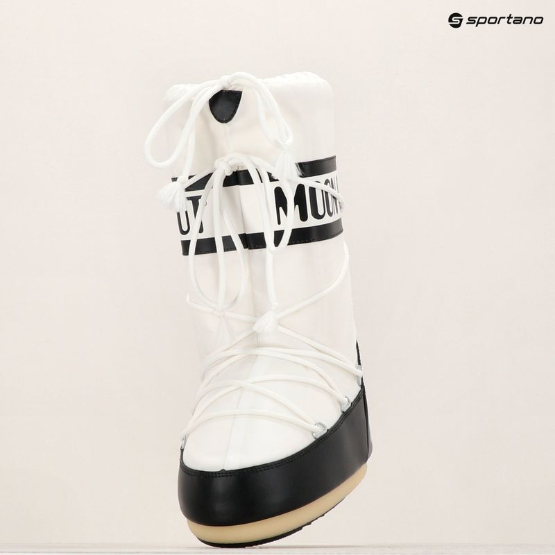 Moon Boot női hócsizma Icon Nylon fekete/fehér 15