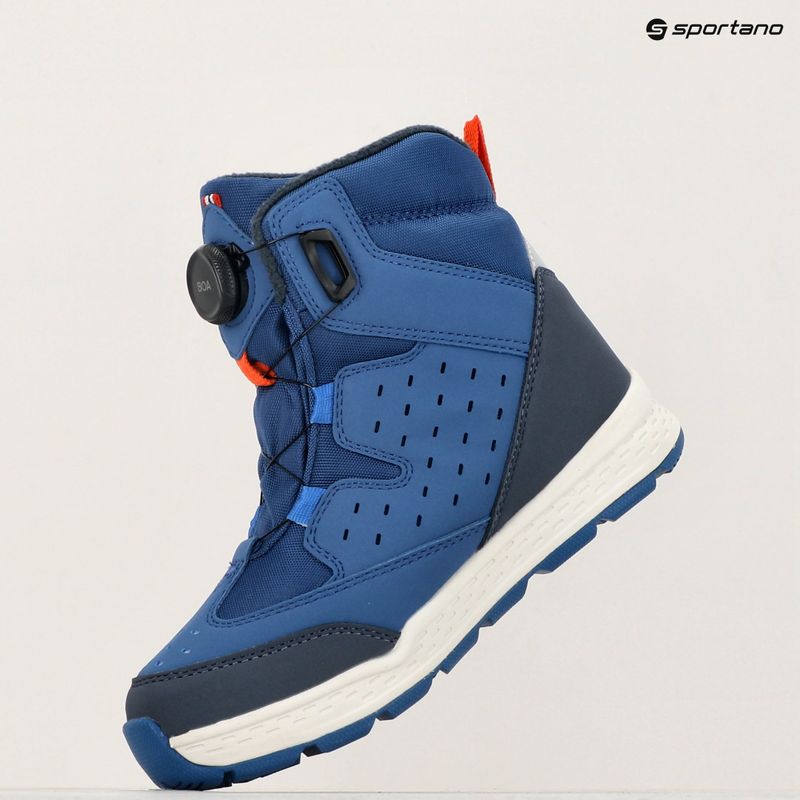 Gyerek hótaposó Viking Footwear Espo Warm Waterproof BOA blue/rust 9