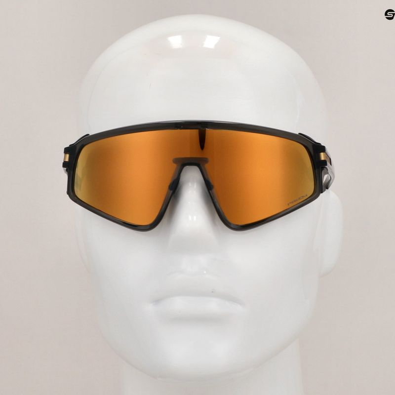 Oakley Latch Panel szürke füst/prizm 24k napszemüveg 9