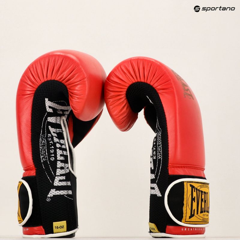 Boxkesztyű Everlast 1910 Classic red 9