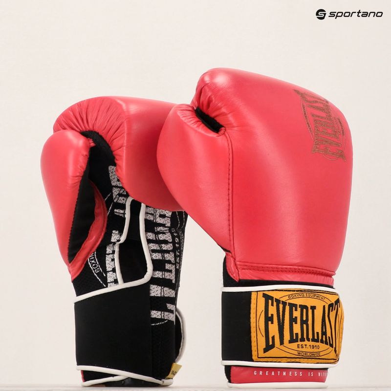 Boxkesztyű Everlast 1910 Classic red 9