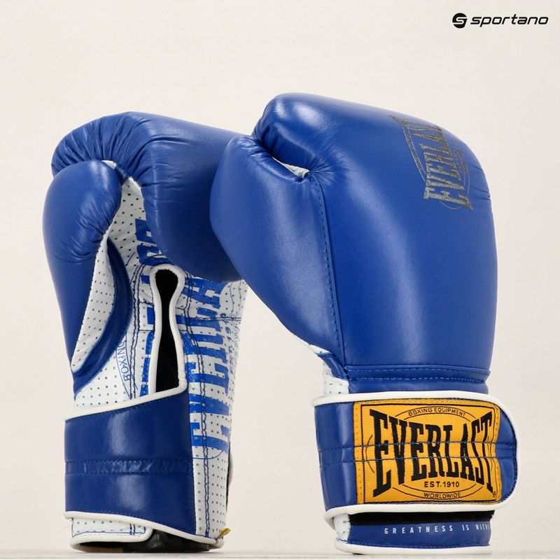 Boxkesztyű Everlast 1910 Classic Pro blue 8