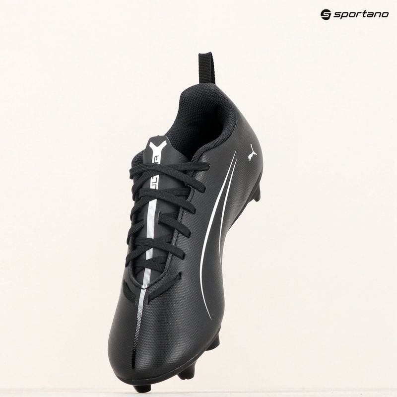 PUMA Ultra 5 Play FG/AG Jr gyermek futballcipő puma fekete/puma fehér 16