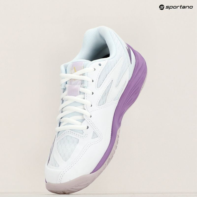 Gyermek röplabda cipő Mizuno Lightning Star Z7 fehér/patrician lila/birs/quint 9