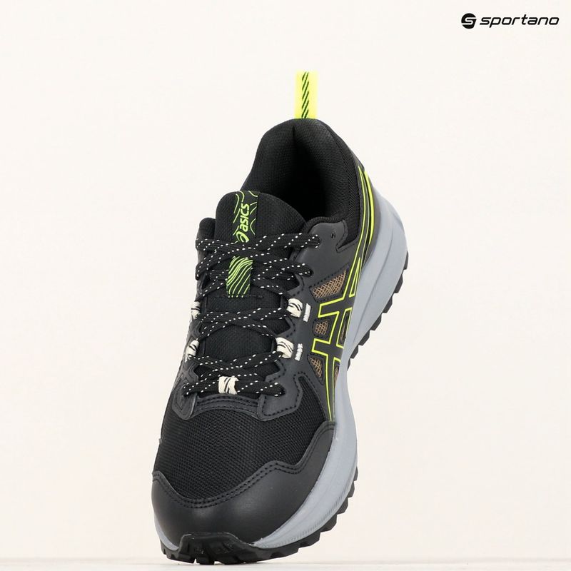 ASICS Trail Scout 3 fekete/biztonsági sárga férfi futócipő 16