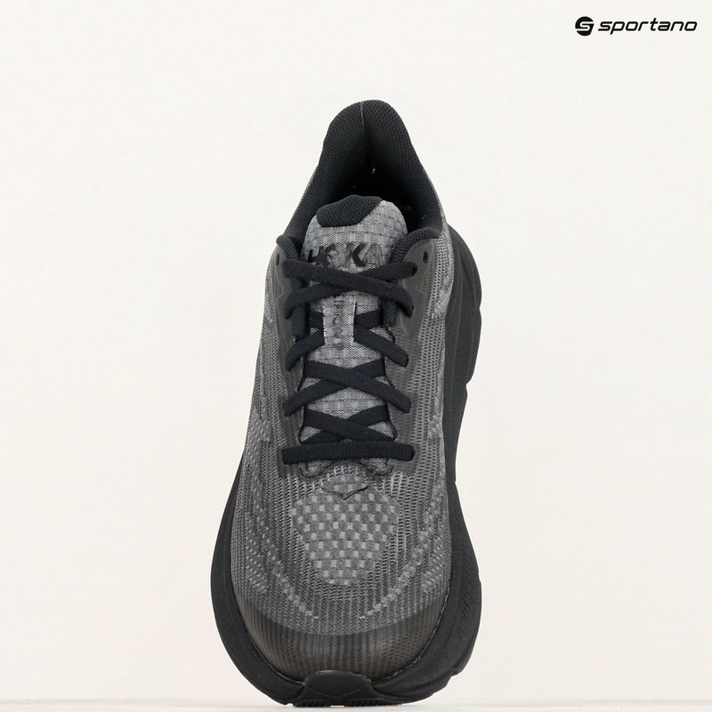 HOKA Clifton 9 fekete/karbon fekete gyermek futócipő 9