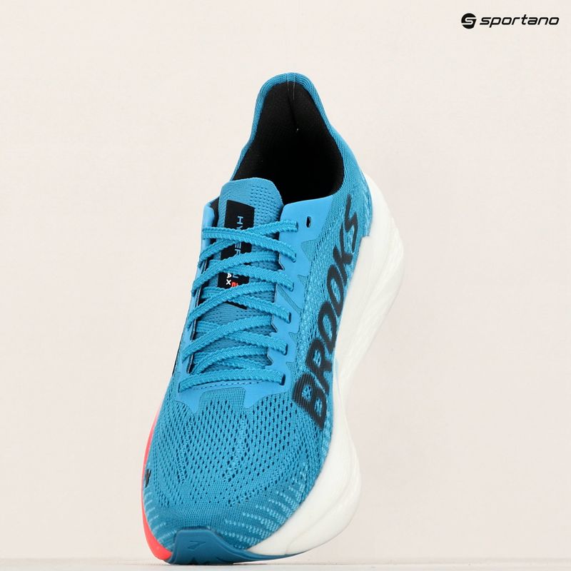 Brooks Hyperion Max 2 férfi futócipő crystal seas/diva rózsaszín/fekete 17