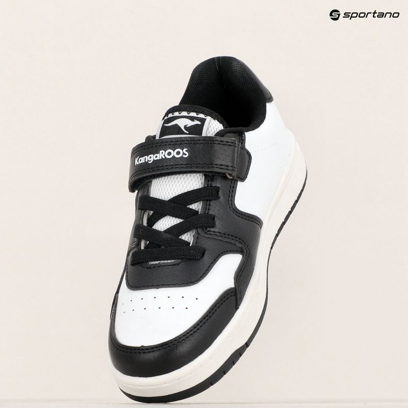 KangaROOS K-CP Fair EV jet fekete / fehér gyermek cipő 9