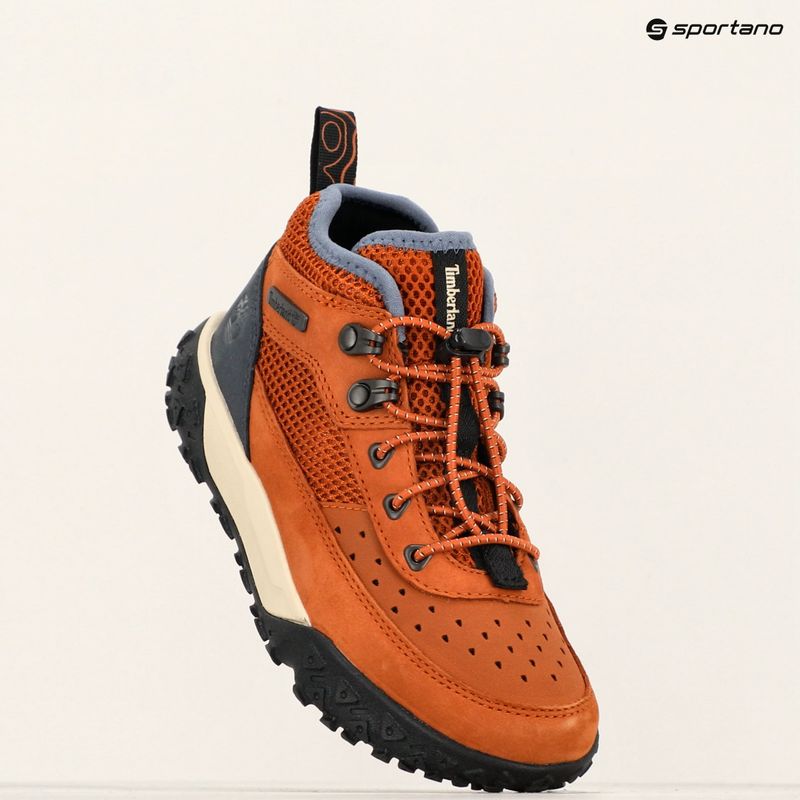 Gyerekcipő Timberland Greenstride Motion 6 Low Lace dark orange nubuck 17