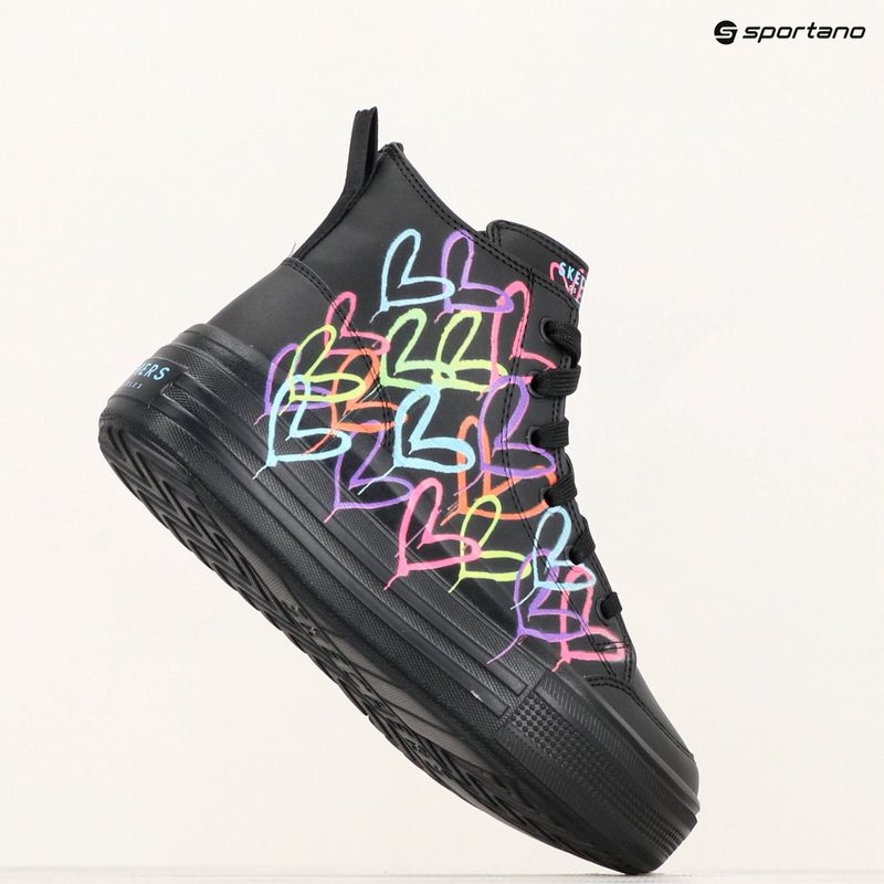 Gyerekcipő SKECHERS Hyperlift Love Daze black/multicolor 11