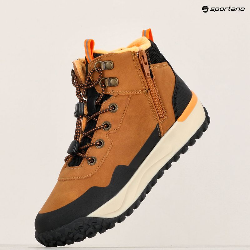 KangaROOS K-NB Vivi RV tan / narancssárga junior hócsizma 16