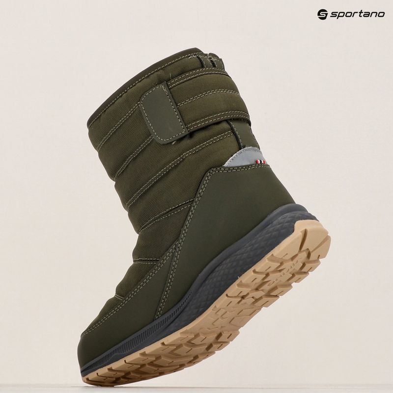 Gyerek hótaposó Viking Footwear Equip Warm Waterproof 1V Pull On olive 10