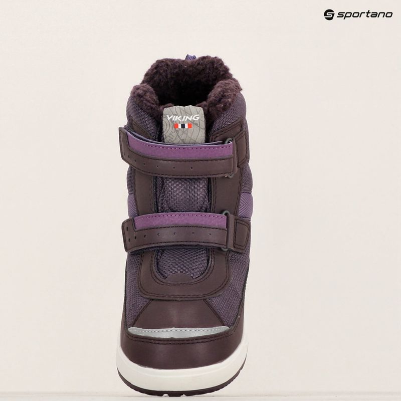Gyerek hótaposó Viking Footwear Play Reflex Warm GTX 2V grape/purple 10