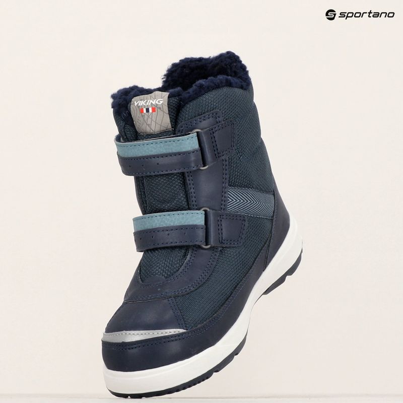 Gyerek hótaposó Viking Footwear Play Reflex Warm GTX 2V navy/charcoal 10