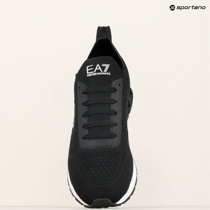 EA7 Emporio Armani fekete-fehér Legacy Knit fekete/fehér cipő 16