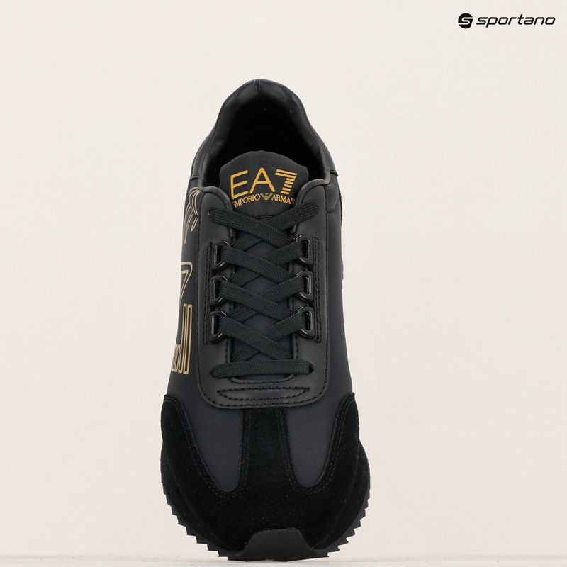 EA7 Emporio Armani fekete-fehér Vintage Vintage hármas fekete/ arany cipők 14