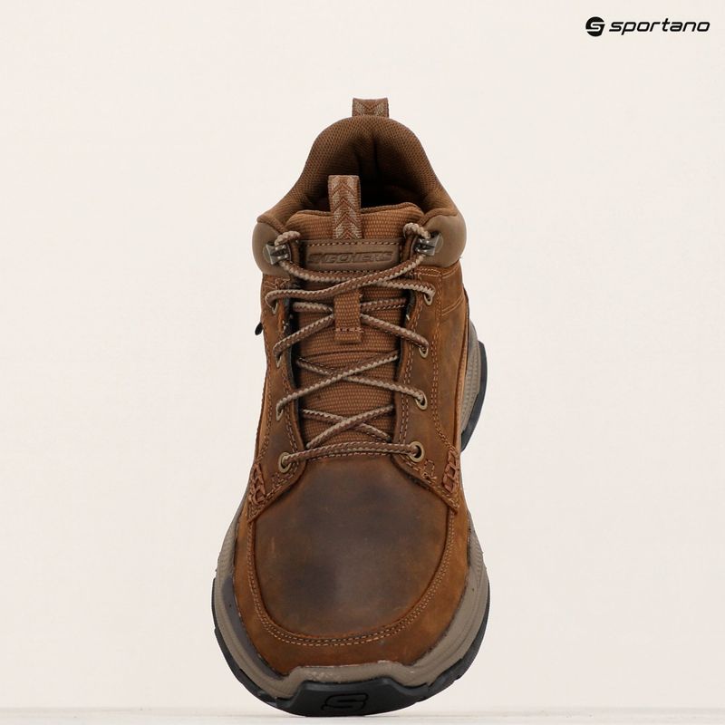 Férfi cipő SKECHERS Respected Boswell dark brown 14