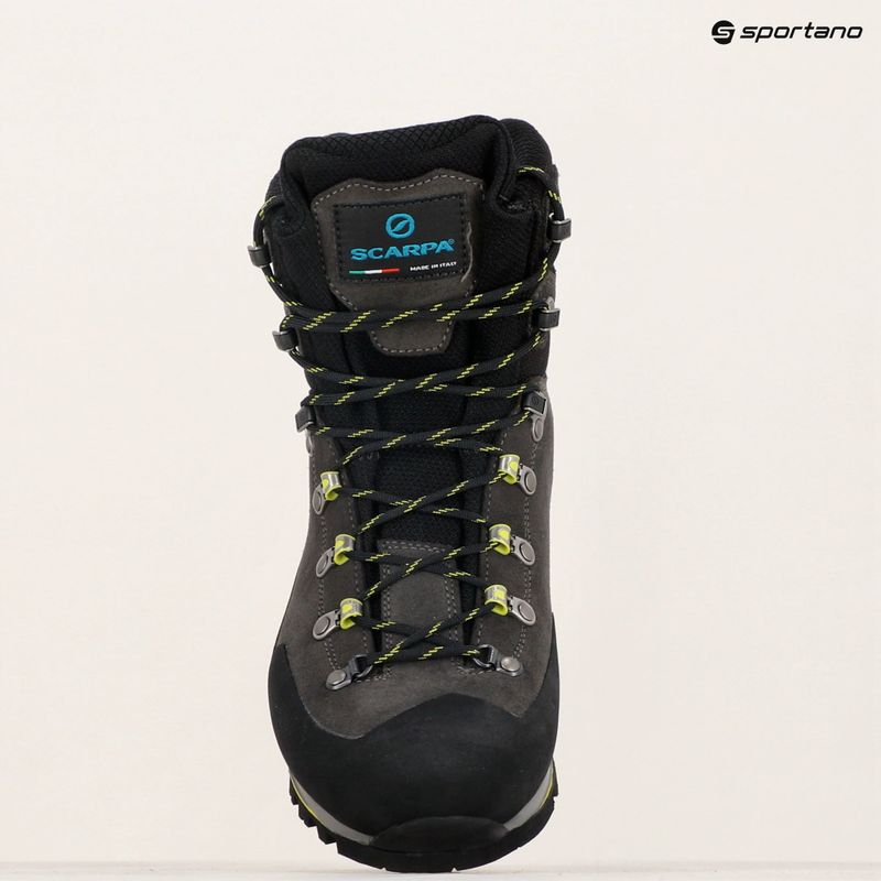 Férfi magashegyi bakancs SCARPA Manta Tech GTX shark/lime 16