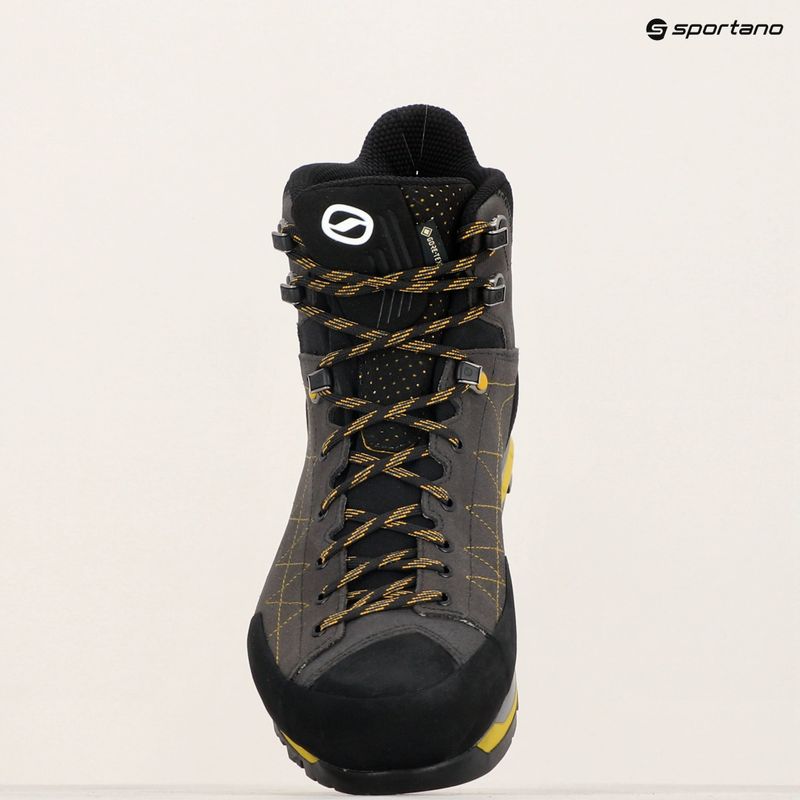 Férfi túrabakancs SCARPA Zodiac TRK GTX anthracite/sulphur 9
