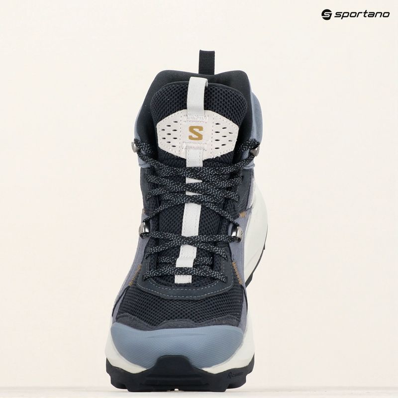 Salomon Elixir Mid GTX férfi túrabakancs dark navy/grisaille/gray violet 9