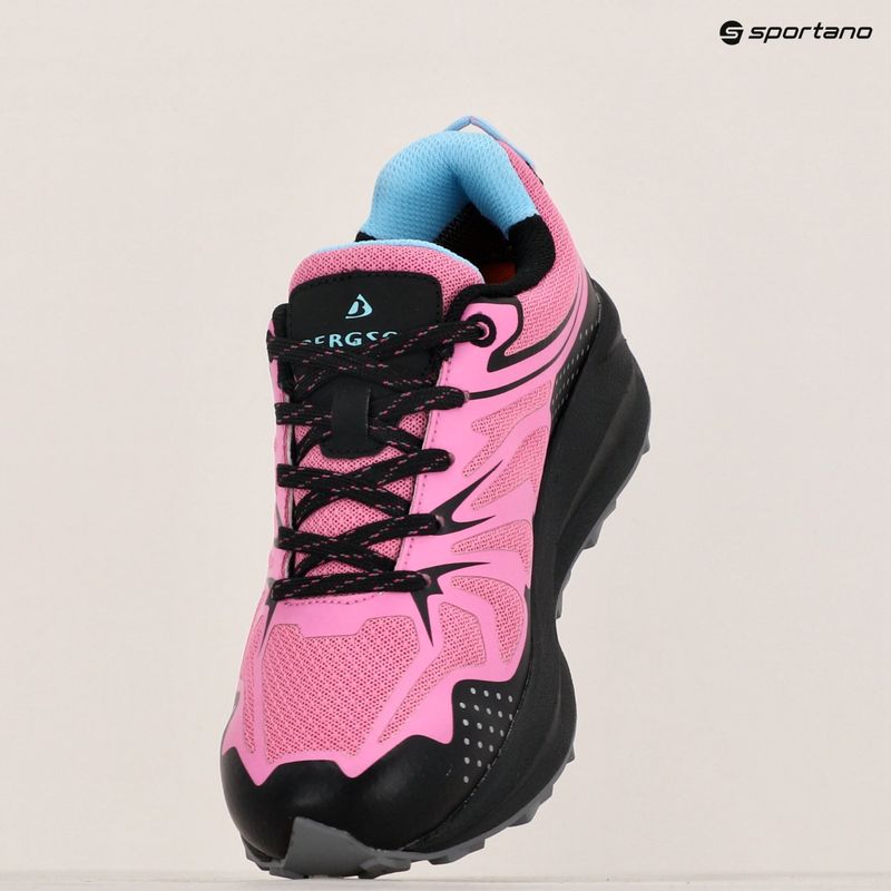 Női trekking cipő BERGSON Guera Low STX pink 21