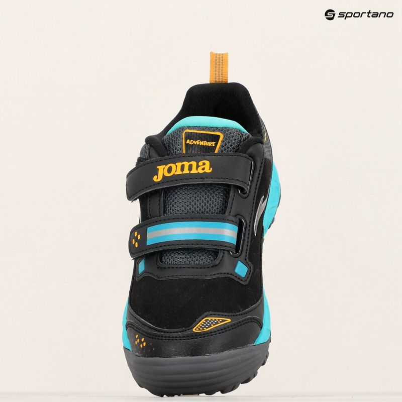 Gyerek futócipő Joma Adventure black/turquoise 15