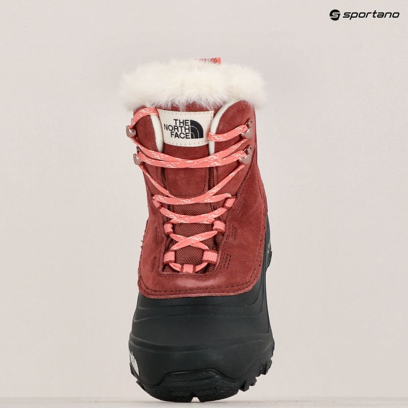Gyerek hótaposó The North Face Shellista V Lace WP canyon dust/terracotta 15