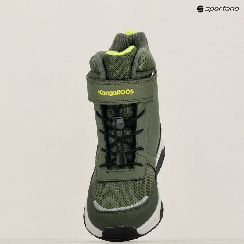 KangaROOS K-MJ Edison EV RTX SL olíva / limetta dino junior hócipő K-MJ Edison EV RTX SL olíva / limetta dino junior hócipő 17