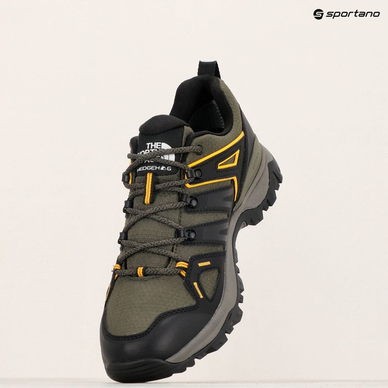 Férfi túrabakancs The North Face Hedgehog Gore-Tex új taupe zöld/fekete 16