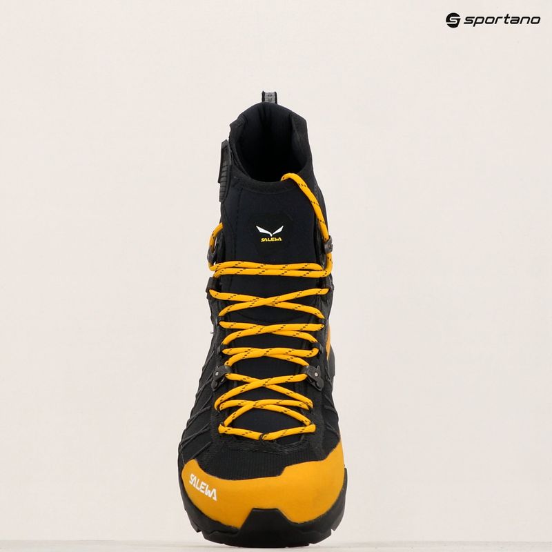 Férfi túrabakancs Salewa Ortles Light Light Mid PTX arany/fekete 10