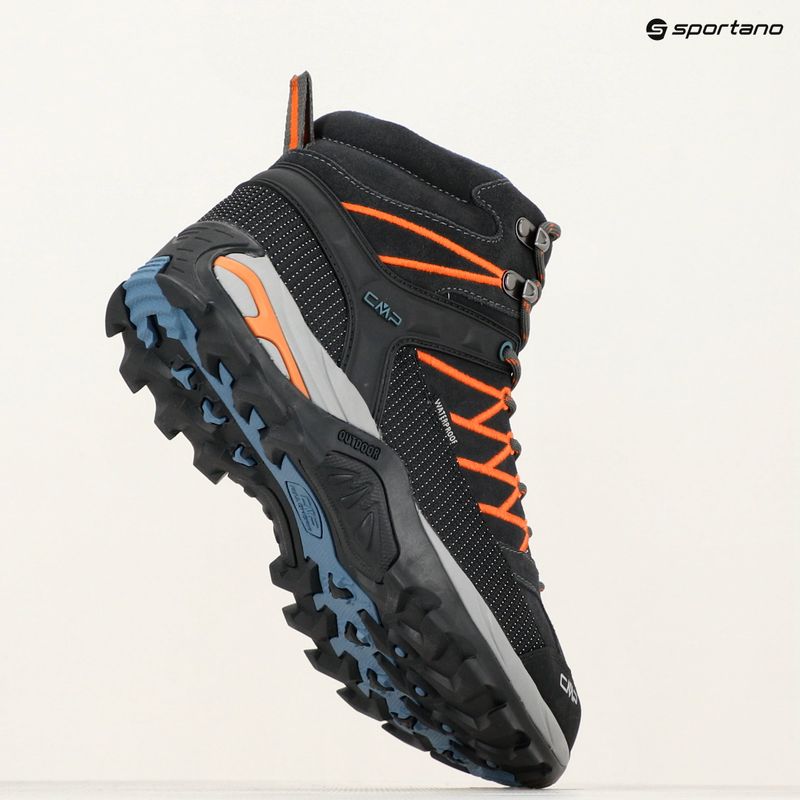 Férfi CMP Rigel Mid trekking csizma piombo / jaffa 9