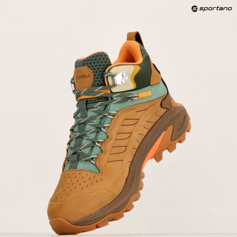 Női túracipő Merrell Moab Speed 2 Ltr Mid Wp tan 15