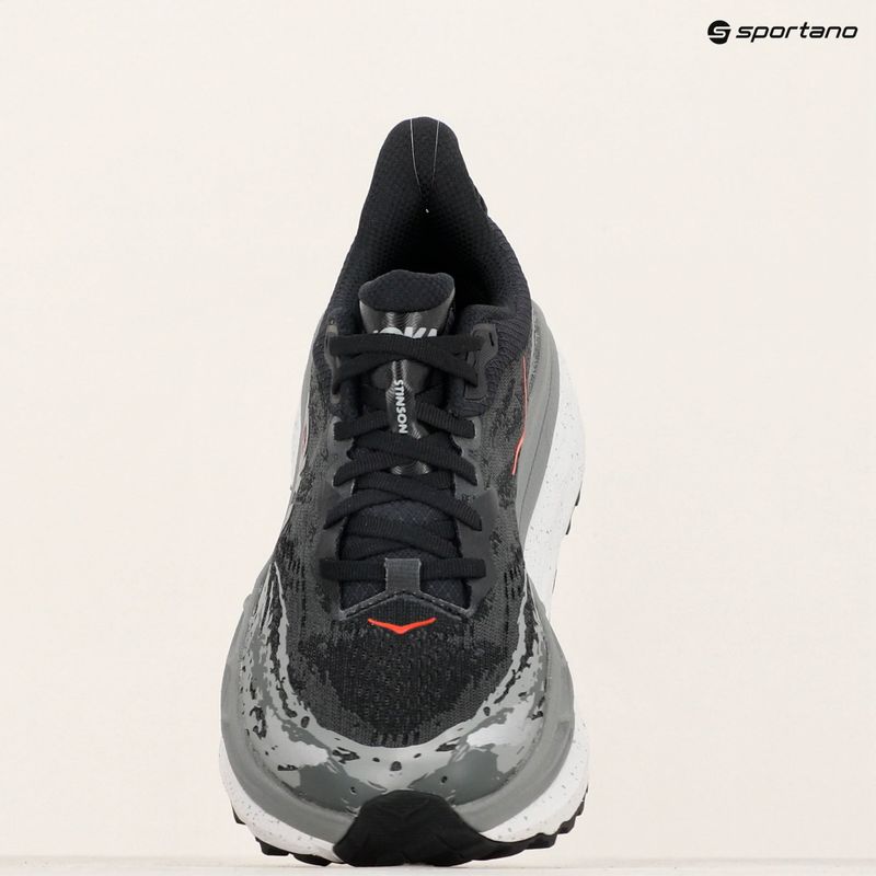 Férfi futócipő HOKA Stinson 7 black/outer orbit 9