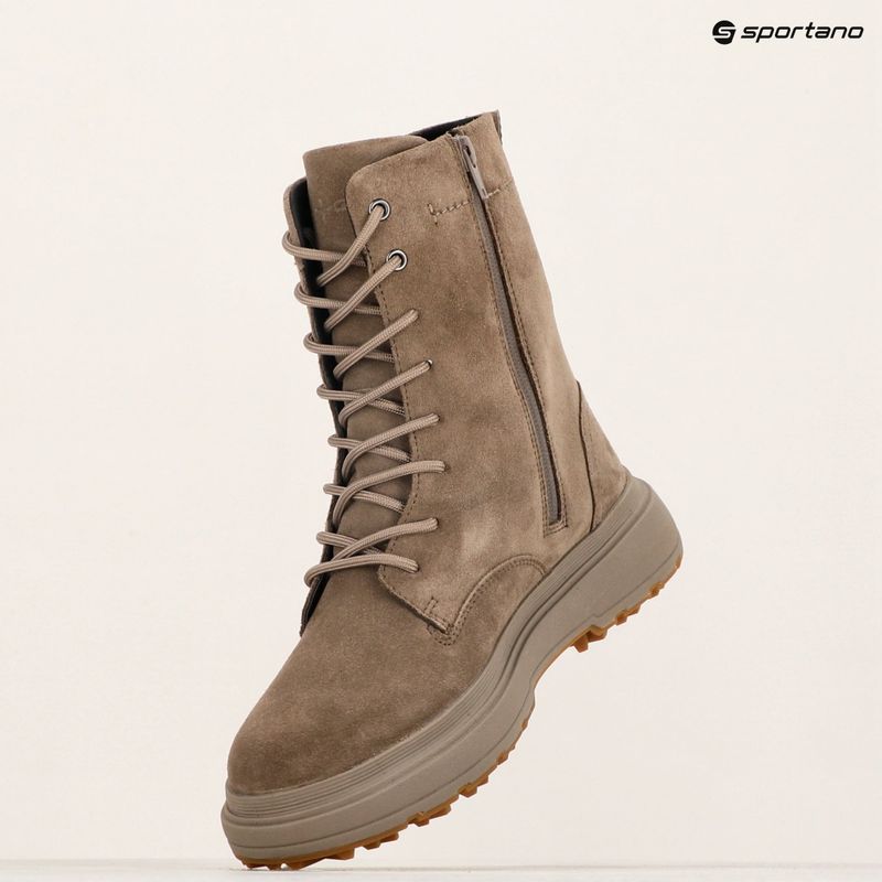 Női cipő Geox Lamidie + Grip taupe 18