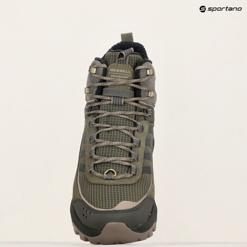 Férfi túracipő Merrell Moab Speed 2 Thermo Mid Wp olive 14