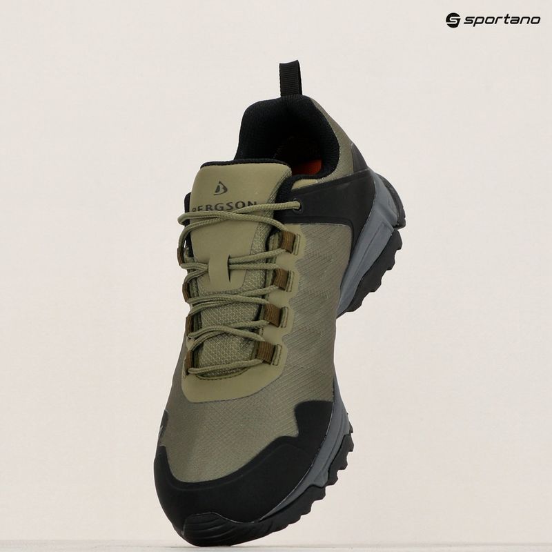 Férfi trekking cipő BERGSON Hadjer Low STX olive 22