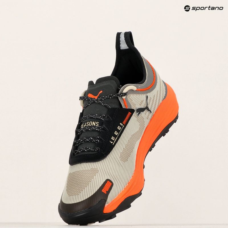 Férfi futócipő PUMA Voyage Nitro 3 Tech desert dust/flame flicker 19