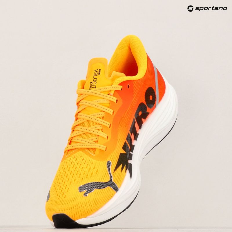 Férfi futócipő PUMA Velocity Nitro 3 Fade sun stream/sunset glow/fehér 18