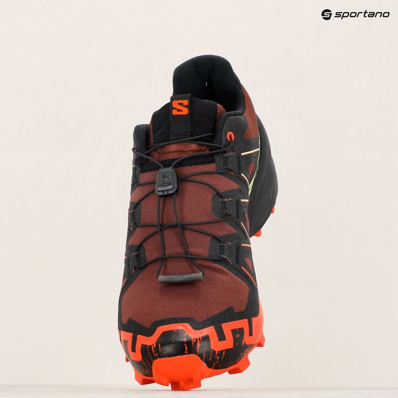 Salomon Speedcross 6 férfi futócipő rum mazsola/cseresznyeparadicsom/konyak 15