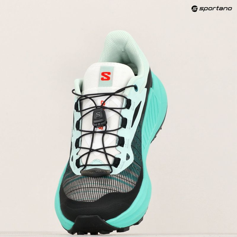 Salomon Genesis bay/electric green/cherry női futócipő 9