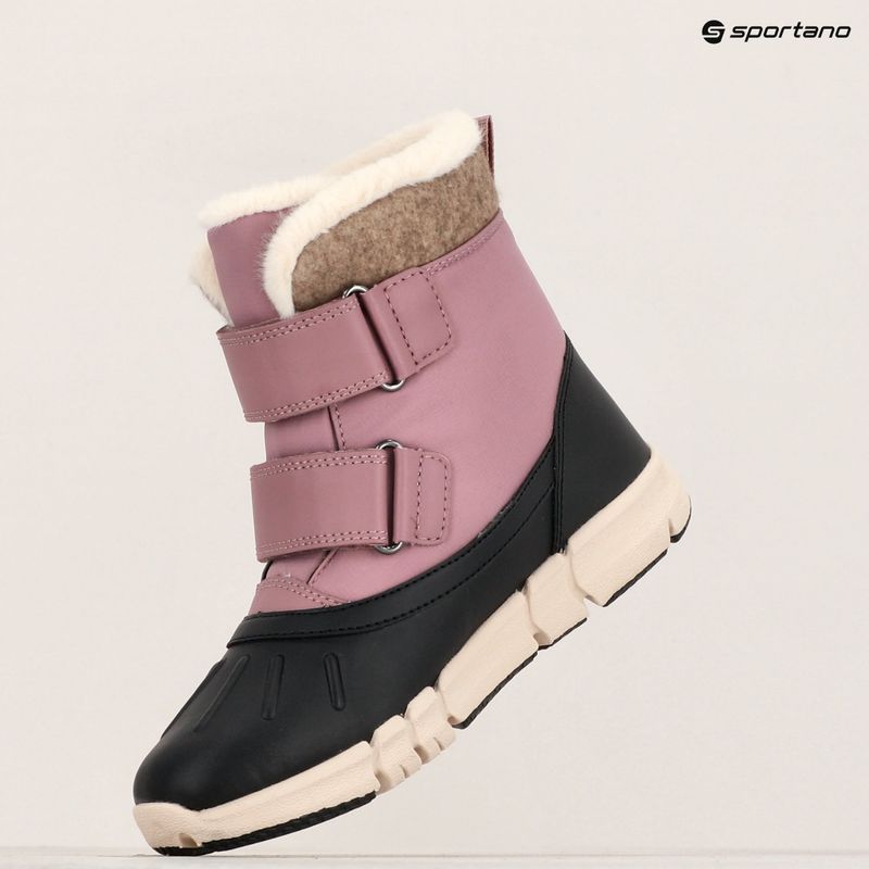 Gyerek hótaposó Geox Flexyper ABX dark rose/black 9