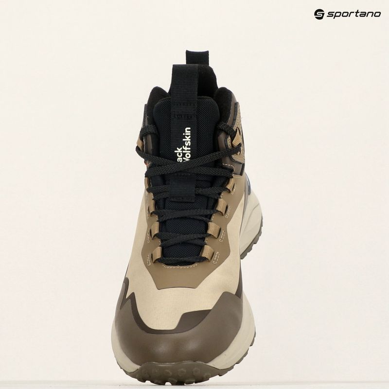 Jack Wolfskin férfi túrabakancs Dromoventure Wt Texapore Mid cold coffe 11