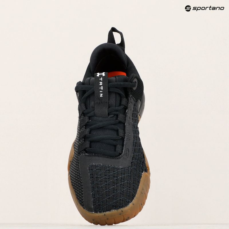 Under Armour női edzőcipő TriBase Reign 6 fekete/antracit/metál ezüst 15
