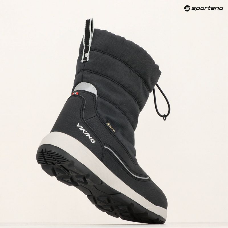 Gyerek hótaposó Viking Footwear Toasty Pull-On Warm GTX black 16