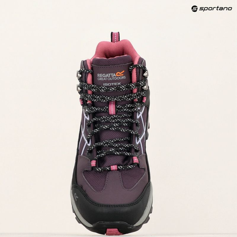 Női trekking cipő REGATTA Samaris III deep plum/red violet 17