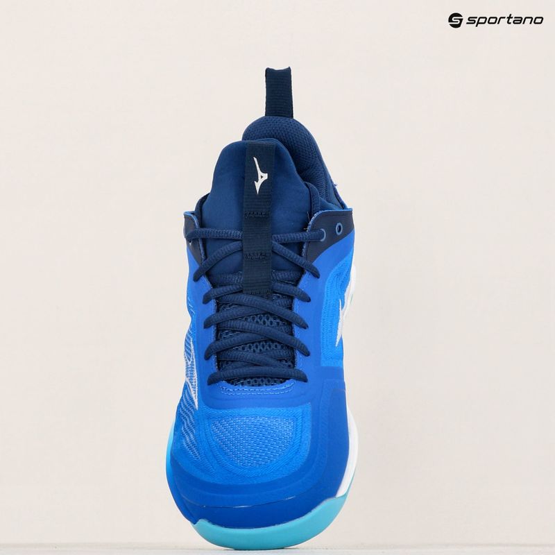 Férfi röplabda cipő Mizuno Wave Luminous 3 mugen kék/fehér/északkék 9