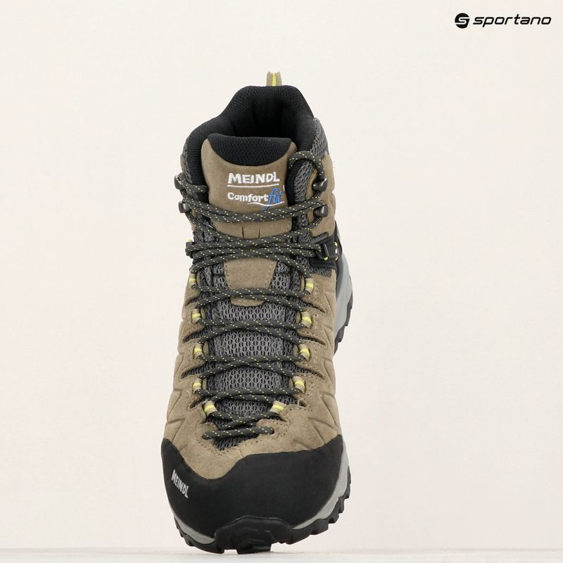 Férfi túracipő Meindl Mondello Mid GTX nature/yellow 9